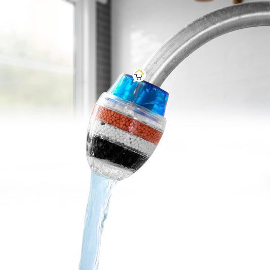Purificador Agua Filtro de Carbon Natural Grifo Cocina